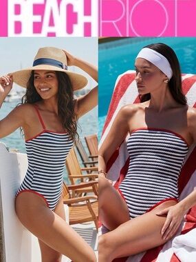 So lovely! Beach Riot - Amber One Piece Swimsuit size large